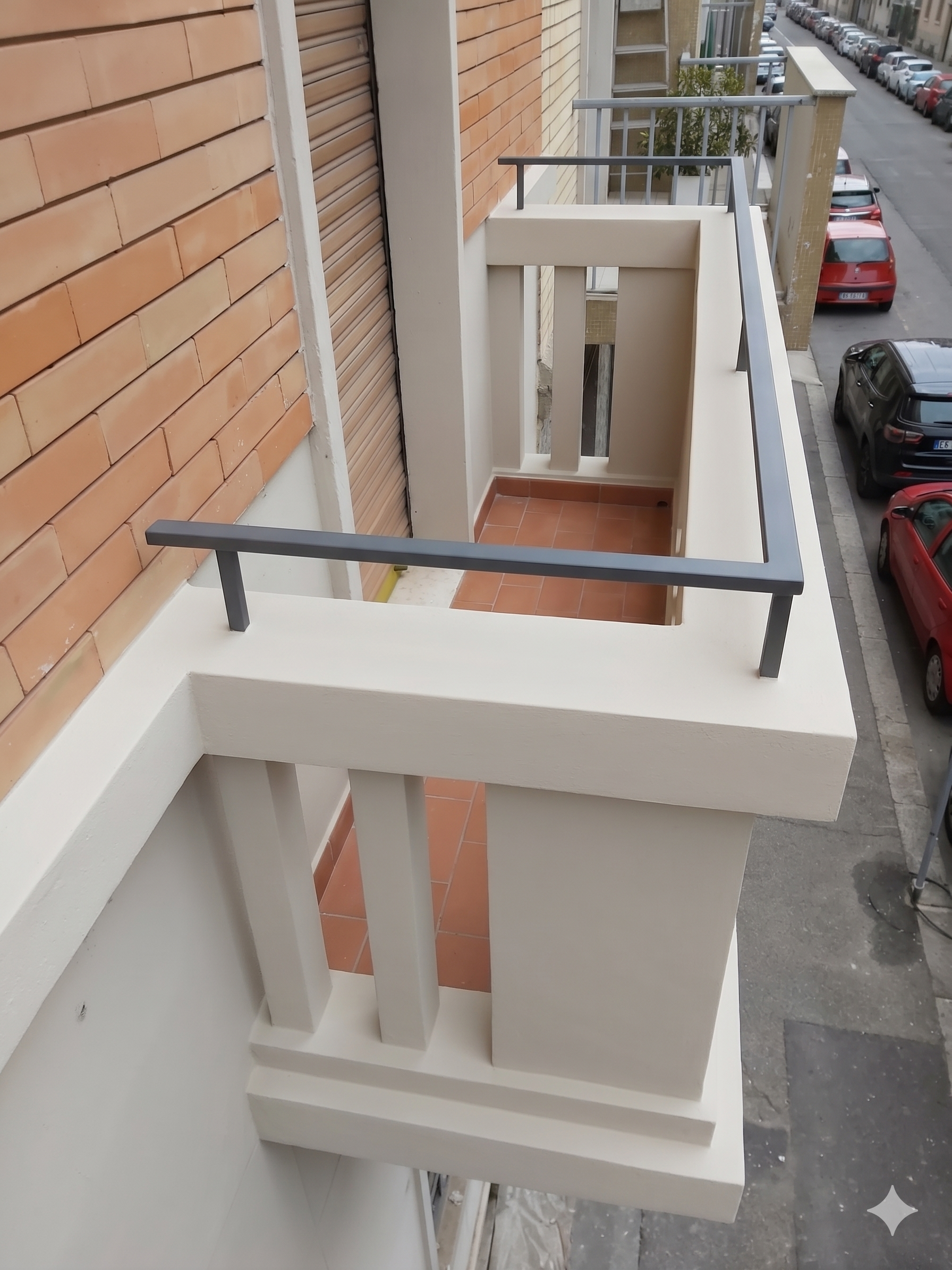 Balcone dopo la ristrutturazione